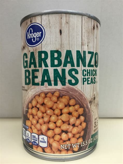 Kroger Garbanzo Beans Chick Peas Oz Demmerche