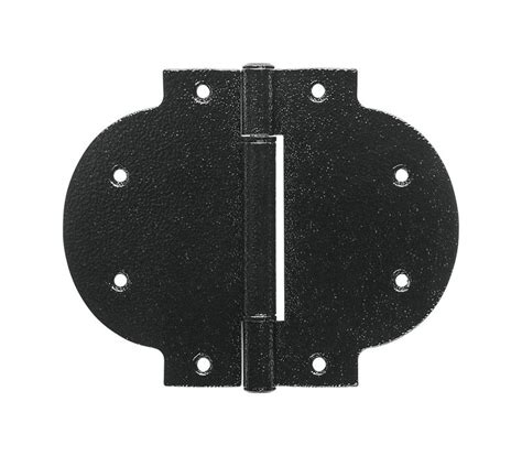 National Hardware 3 1 2 In L Black Arched Heavy T Hinge Paintplace New York