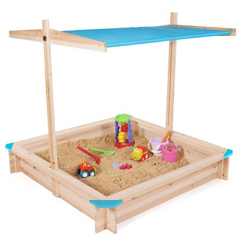 Bac Sable En Bois Pour Enfant Avec Toit Id Market