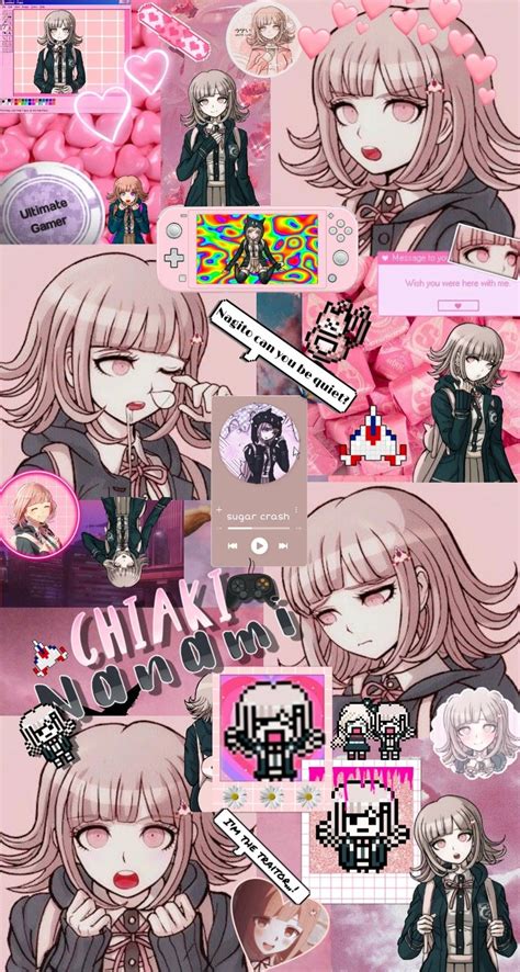 Chiaki Nanami Edit Core в 2023 г Рисунки Обои для телефона Иллюстрации