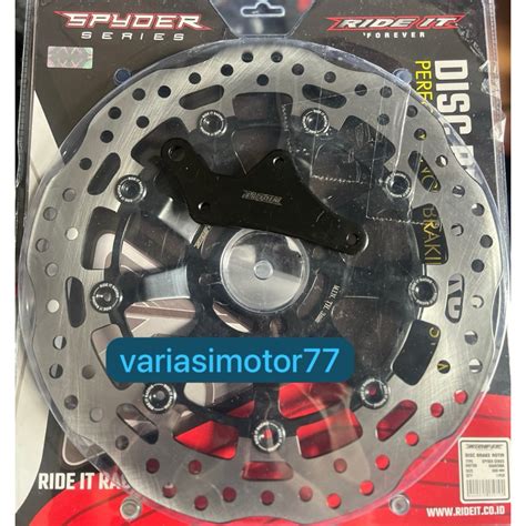 Jual DISC CAKRAM MOS SPYDER TDRIVE MODEL BULAT PSM PIRINGAN SUPRA X