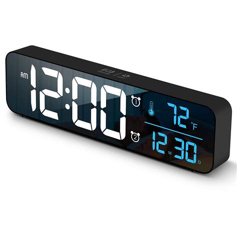 Contemporary Digital Wall Clocks