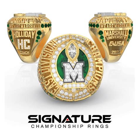 Football Championship Rings - Signature Championship Rings