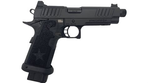 Staccato P Optic Ready Al Frame 9mm Dlc Tb Pistol