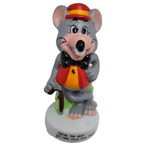 Vintage Chuck E Cheese Mouse Showbiz Pizza Time Theatre Ceramic