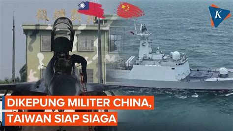 Dikepung Militer China Taiwan Siagakan Jet Tempur F 16 Dan Rudal YouTube