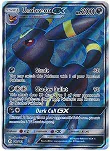 Umbreon Gx Full Art Ultra Rare Pokemon Sun Moon