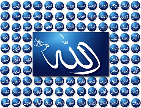 Allah And Muhammad Names: Allah hu