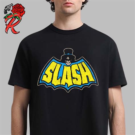 Slash Bat Batman Logo Vintage T-Shirt - Reverholic