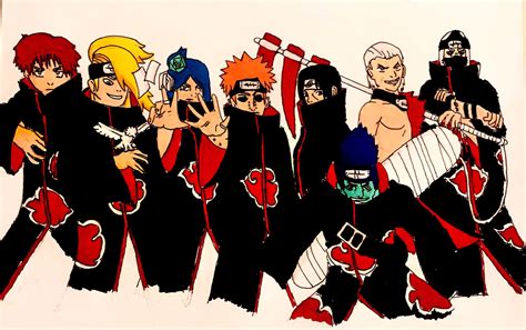 Akatsuki Drawing Naruto Amino