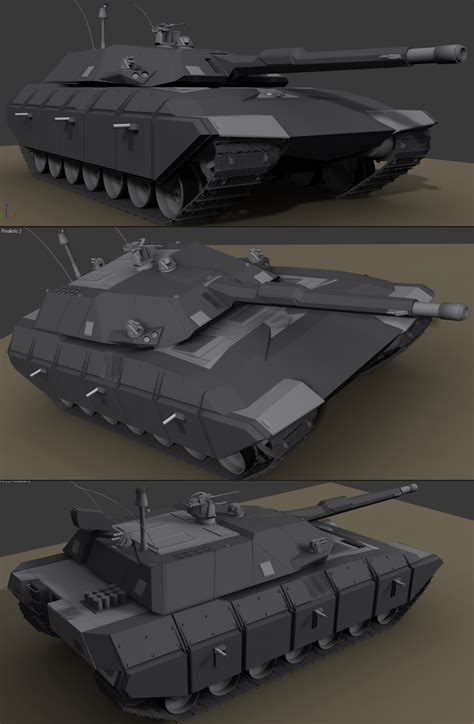 Hybrid Main Battle Tank milestone by Darkheart1987 on DeviantArt