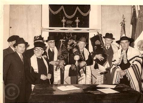 C R Monie Vers La Synagogue De Boulay Avec Le Grand Rabbin De