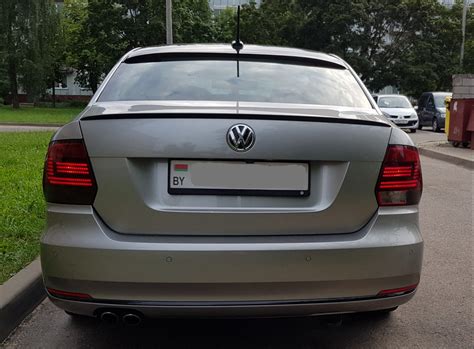 светодиодные лампы OSRAM RED в габаритные огни — Volkswagen Polo Sedan ...