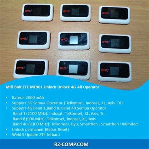 Promo Modem Wifi Bolt Hydra Zte Mf Unlock Semua Operator Kab