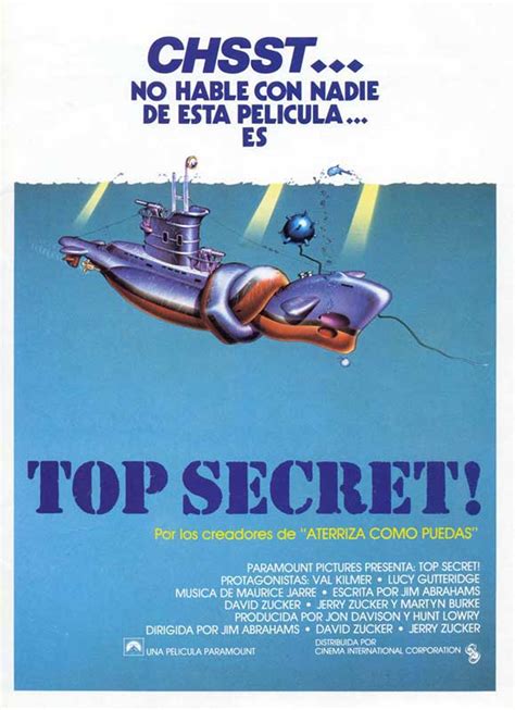 Top Secret! Movie Poster Print (27 x 40) - Item # MOVGJ7351 - Posterazzi