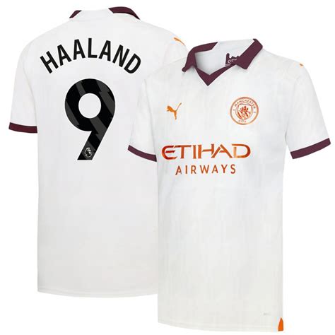 Maillot Manchester City Exterieur Haaland Foot Soccer Pro