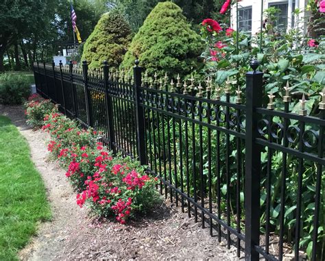 Custom Aluminum Fence and Gate Installation around Indianapolis