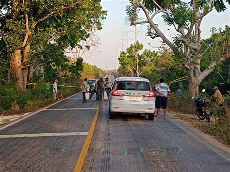 Bloquean Ejidatarios Carretera En Felipe Carrillo Puerto Exigen