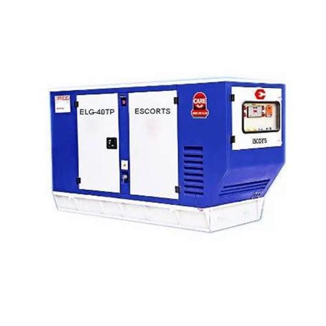 Elg40 Escorts Silent Diesel Generator Set At Rs 380000piece Escorts