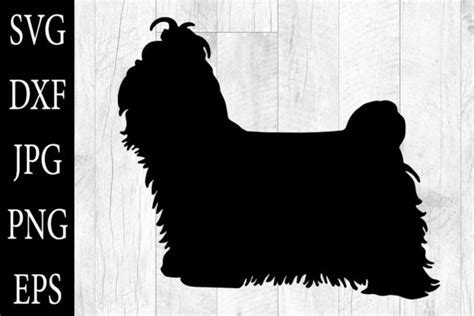 Shih Tzu Dog Silhouette Shih Tzu Dog SVG Graphic by Aleksa Popovic ...