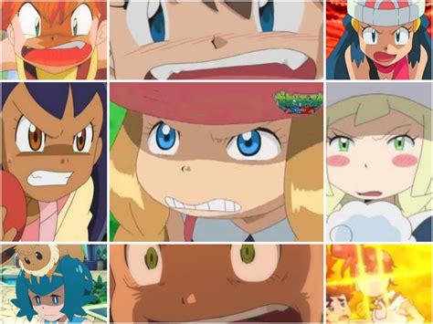 Follow For More Serena Ash Misty May Dawn Iris Lillie Mallow Lana Chloe