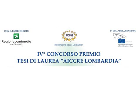 In Gara Le Migliori Tesi Di Laurea Europee AICCRE Lombardia