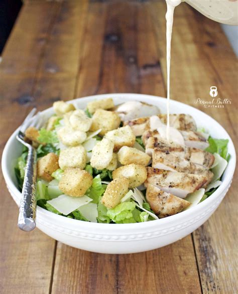 Grilled Chicken Caesar Salad Peanut Butter And Fitness