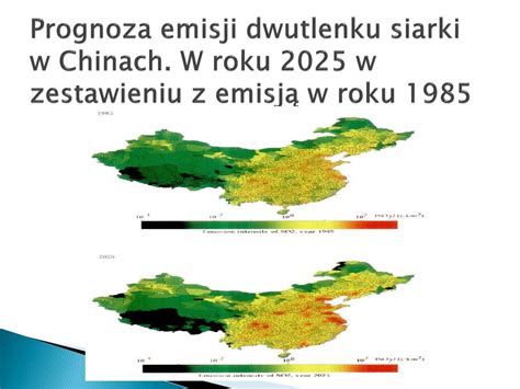 PPT ŹRÓDŁA EMISJI I SKAŻENIA ŚRODOWISKA DWUTLENKIEM SIARKI W POLSCE I