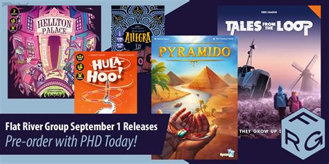 Flat River Group September 1 Releases Phd Games