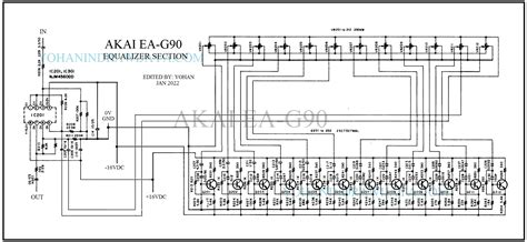 Aneka Skema Equalizer Akai Audio Schematics Collectionaudio