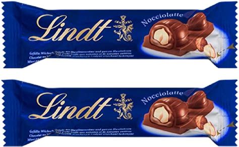 Lindt Barre De Chocolat Noccio Au Lait Et à La Noisette Entière