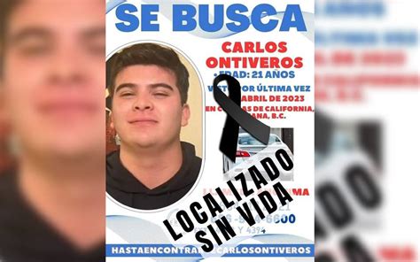 Hallan Sin Vida A Carlos Ontiveros Hijo De Ex Fiscal Para