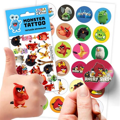 Naklejka Filmowy Gamingowy Angry Birds Por Wnaj Ceny Allegro Pl