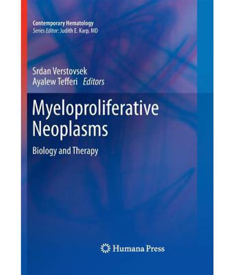 Myeloproliferative Neoplasms: Buy Myeloproliferative Neoplasms Online ...