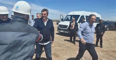 Gira Federal Sergio Massa Lleg A Mendoza Y Luego Visitar San Juan