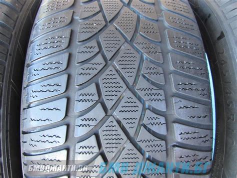 1бр зимна гума DUNLOP RunFlat 245 45 R19 5мм DOT4510 | БМВ ДЖАНТИ.БГ