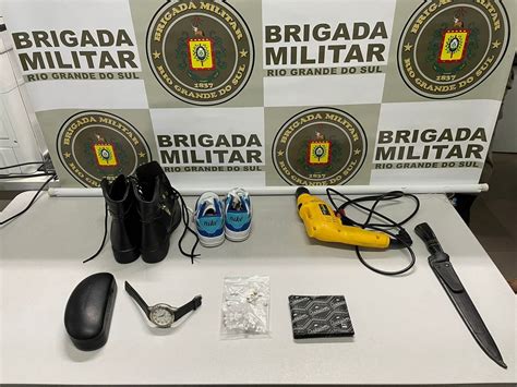 Brigada Militar Efetua Pris O Por Tr Fico Il Cito De Drogas Tudo