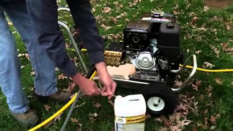 Mit M How To Use Detergent For Pressure Washers Youtube