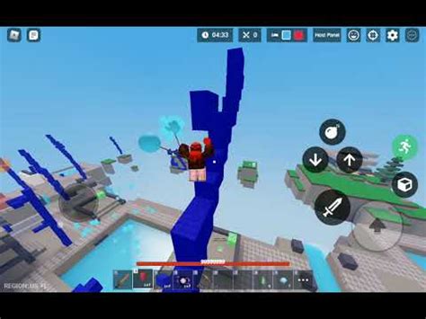 Telly Bridge God On Mobile Roblox Bedwars Mobile Autoclicker Youtube