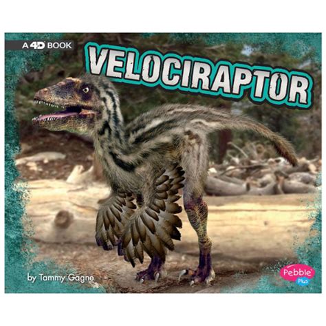 Velociraptor A 4D Book | Whimsy On Main