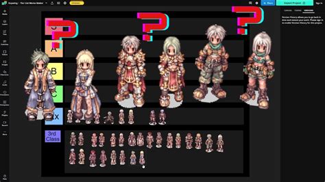 Ragnarok Online Europe Prime Official Job Class Tier List Youtube