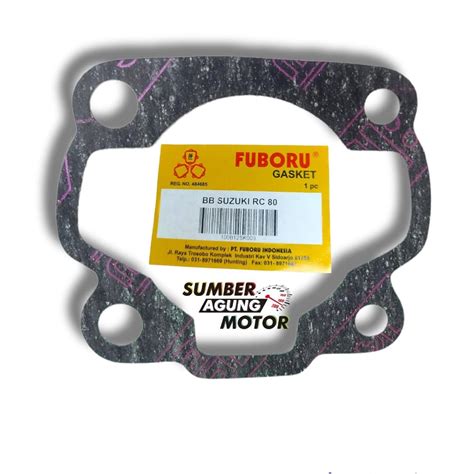 Jual PERPAK PACKING PAKING GASKET BLOK BORING BURING SUZUKI RC 80