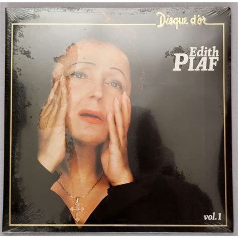 Disque D Or Vol De Edith Piaf Double T Gatefold Chez Rose Martin