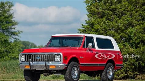 1972 Chevrolet K5 Blazer Vin Cke182s148632 Classic Com