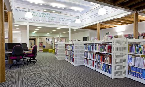 Apollo Lighting Ltd : Franklin College, Library, Grimsby