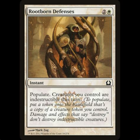 Mtg Rootborn Defenses Return To Ravnica Madtoyz