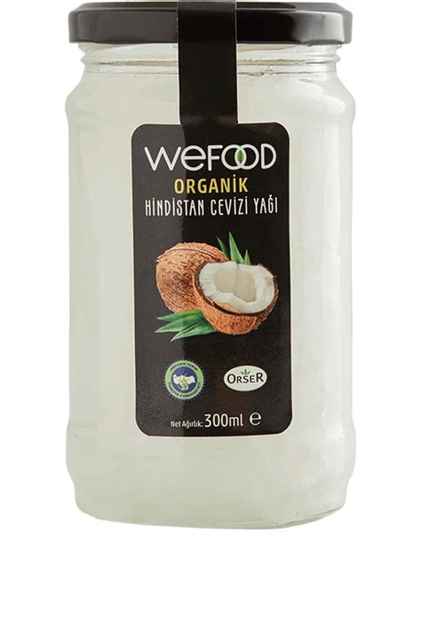 Wefood Marka Organik Hindistan Cevizi Yağı 300 ml Fiyatı Yorumları