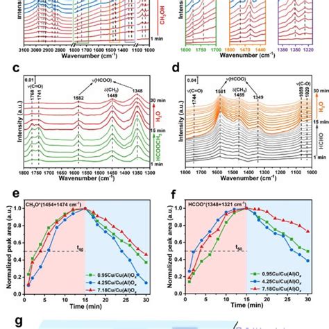 In Situ Characterizations And Reaction Mechanism Of Msr In Situ Ft Ir