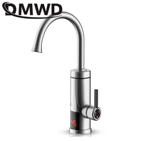 DMWD Hot LED Display Water Rapid Heating Faucet Electric Instant