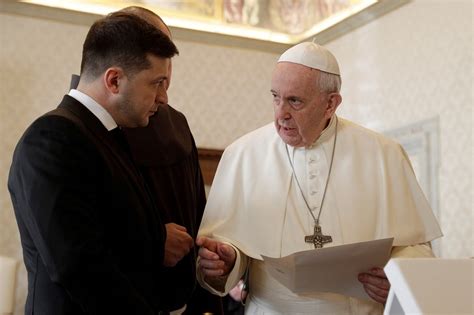 Ukrainian Bishops Hopeful For President Zelenskyys Vatican Visit